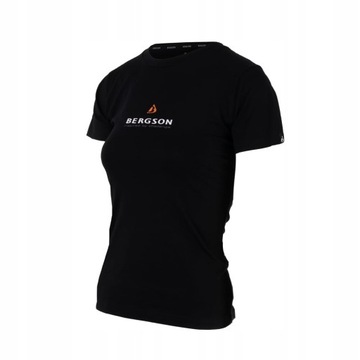 Sportowa Koszulka Damska T-Shirt BERGSON ARCHO Black rozmiar XL