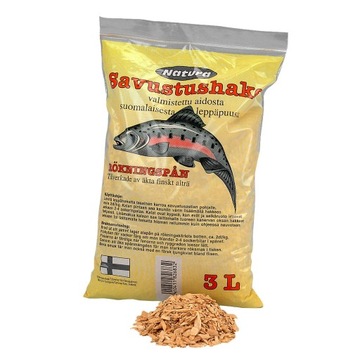 Zrębki Wędzarnicze Trociny do Wędzarni Olcha 3l