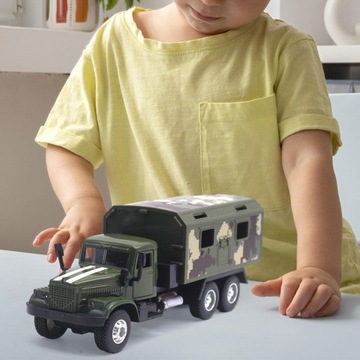 Масштаб 1/43, литая под давлением модель автомобиля, модель грузовика для детей, малышей, грузовик на день рождения