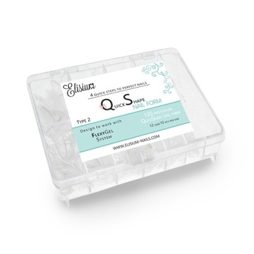 Elisium Formy do przedłużania paznokci typ 2 A120