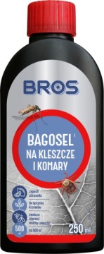 BROS ефективний препарат обприскування від комарів кліщі 250 мл BAGOSEL