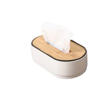 1 ~ 5 шт. коробка для салфеток с бамбуковой крышкой, держатель для салфеток, домашние коробки для хранения