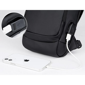 МУЖСКАЯ НАСТЕННАЯ СУМКА РЮКЗАК ВОДОНЕПРОНИЦАЕМЫЙ CROSSBODY