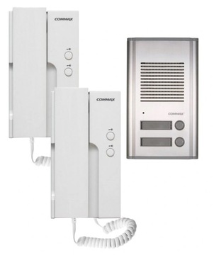 Commax domofon 2-RODZINNY LOKATORSKI DP-2HPR 12V DR-201AG brama furtka