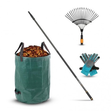 ZESTAW narzędzi ogrodowych FISKARS QuikFit Rake 4