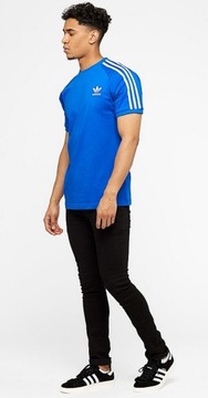 2959 KOSZULKA MĘSKA ADIDAS ORIGINALS T-SHIRT BAWEŁNIANA CALIFORNIA BLUE L