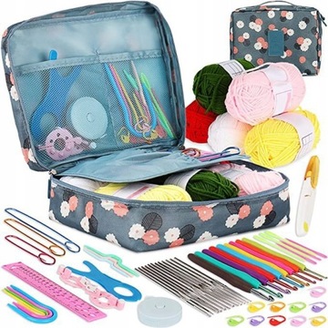 ZESTAW DO SZYDEŁKOWANIA 0,6-6mm SZYDEŁKO ETUI