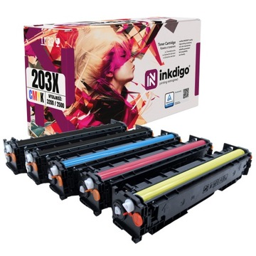5x Toner INKDIGO do HP 203X CF540 M254nw M281fdw