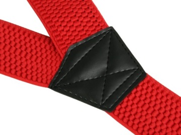 БРЮКИ МУЖСКИЕ - КРАСНЫЕ 4 СМ