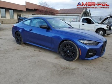 BMW Seria 4 G22-23-26 2022 BMW Seria 4 2022 BMW 430XI silnik benzynowy 2.0 L 2.0 Benzyna 255KM