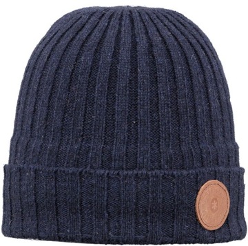Czapka dziecięca BARTS Haakon Turnup Beanie navy 5