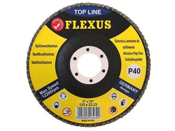 10 ШТ. ЛАМПОЧНЫЙ ШЛИФОВАЛЬНЫЙ ДИСК 125 P 40