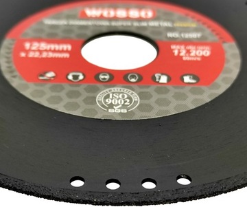 МНОГОФУНКЦИОНАЛЬНЫЙ алмазный диск для ВСЕХ металлов, керамогранита, гранита, 125 мм