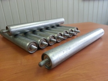 РОЛИК ТРАНСПОРТНЫЕ РОЛИКИ КОНВЕЙЕРНАЯ ЛЕНТА ПОДАЮЩИЙ РОЛИК 500/42 мм ОЦИНКОВАННЫЙ