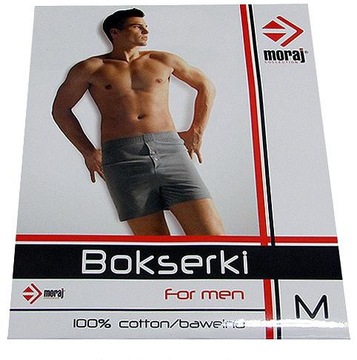 Bokserki męskie bawełniane MIX kolorów 3 pack 100% bawełna r. XXL + Naklejk