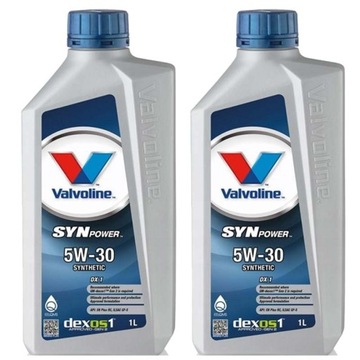 VALVOLINE SYNPOWER 5W30 DX1 OLEJ DEXOS1 5W-30 2L