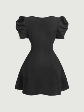 SHEIN SUKIENKA Z KRÓTKIM RĘKAWEM MINI 40/42 V9C