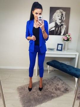 КОСТЮМ NEVEL, БЛЕЙЗЕР + БРЮКИ, КОРНБЛОН, L/40