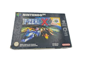 NINTENDO 64 F-ZERO X KARTON BOX