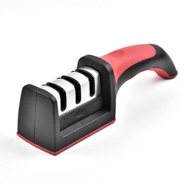 ТОЧИЛКА КУХОННЫХ НОЖЕЙ 3 В 1, компактные, трехфазные ножницы WHEELING WHEEL KNIFE