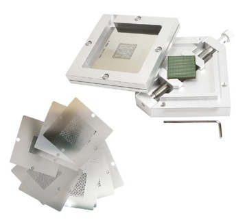 UCHWYT STOLIK STACJA BGA DO NAPRAW 90x90mm + 10 SIT BGA UNIWERSALNE