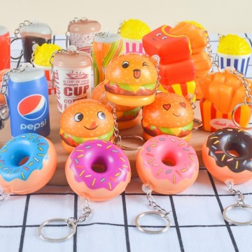 МЯГКИЙ АНТИСТРЕССОВЫЙ БРЕЛОК SMASH FOOD MOCHI
