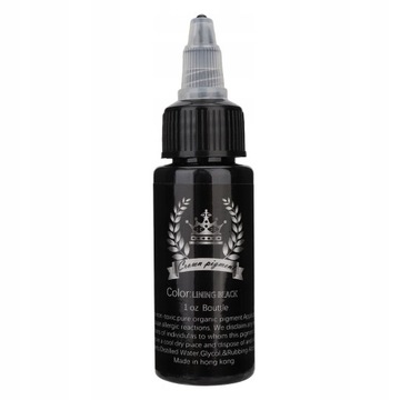 TUSZ DO TATUAŻU LINING BLACK 30ML CZARNY
