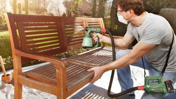 BOSCH EasySpray 18V-100 одиночный покрасочный пистолет