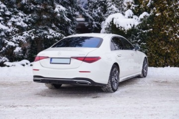 Mercedes Klasa S W223/V223 Sedan 2.9 400d 330KM 2021 Mercedes-Benz Klasa S SalonPL, AMGLine, 4Matic, Tylna os skretna, ACC, Kam, zdjęcie 4