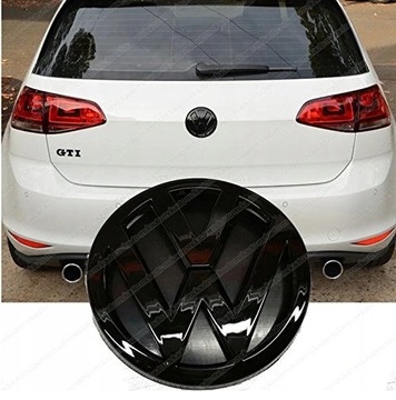 Комплект эмблем Vw Golf 7 SPORT VII GTI R черного цвета