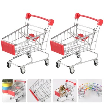 МИНИ-КОРЗИНКА ДЛЯ ПОКУПОК МОРОЖЕНОЕ ДЕКОР ДЕТСКАЯ