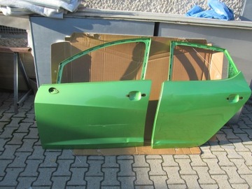 SEAT IBIZA 08-17 DRZWI LEWY TYLNE LEWE LS6Q C402