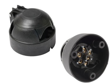 Gniazdo przyczepy plastikowe 7 Pin GNI0516