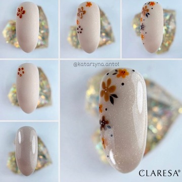 CLARESA STAY COSY COLLECTION ГИБРИДНЫЙ НАБОР ЛАКОВ ДЛЯ НОГТЕЙ ОСЕНЬ