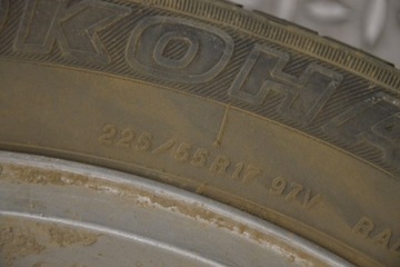 DISK HLINÍK SUBARU FORESTER PNEUMATIKA 225/55 SH 2009 RHD