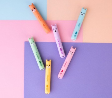 Happy Color zakreślacze mini pastelowe 6 kolorów