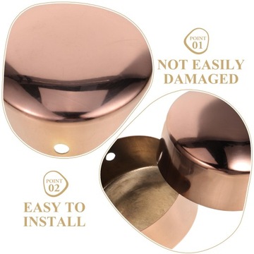 2 шт. колпачки для перил из нержавеющей стали