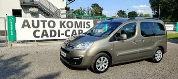 Citroen Berlingo II Van Facelifting 2015 1.6 BlueHDi 100KM 2018 Citroen Berlingo Krajowy, książka serwisowa.