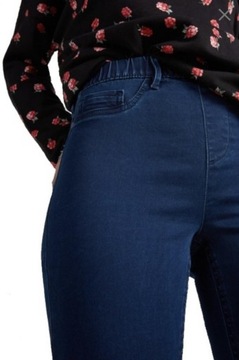 TEZENIS by CALZEDONIA Legginsy spodnie jeans S -36 BLU SCURO