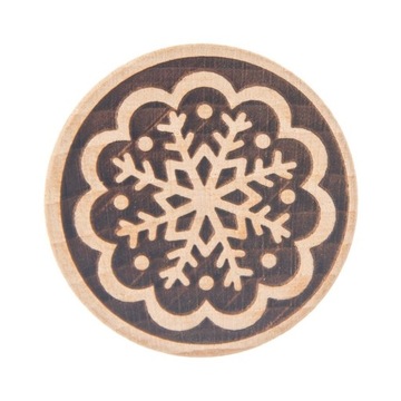 Stempel PIECZĄTKA ŚWIĄTECZNA dekorator do dekorowania ciastek ŚNIEŻYNKA