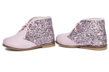 EMEL 2195 ROCZKI TRZEWIKI PÓŁBUTY PROFIL R 21 róż