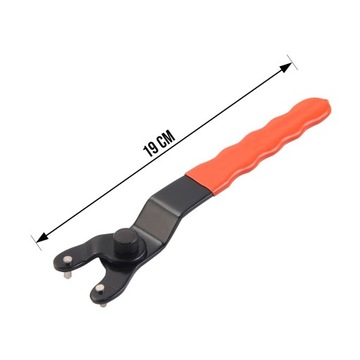 РАЗВОДНОЙ КЛЮЧ ДЛЯ ДИСКОВ УГЛОВЫХ ШЛИФОВАЛЬНЫХ МАШИН