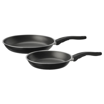 2szt. PATELNIA PATELNIE ZESTAW PATELNI 20 i 26 cm IKEA KAVALKAD 401.393.21