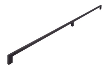 Uchwyt meblowy Prążkowany Muskari L-750 mm Czarny