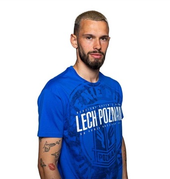 ФУТБОЛКА LECH POZNAŃ МЫ БУДЕМ ВМЕСТЕ СИНЯЯ 3XL