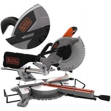 Pilarka piła ukosowa 216mm 1600W LED Black Decker BES700