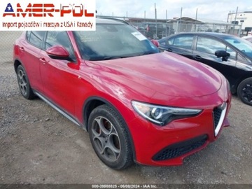 Alfa Romeo Stelvio SUV Facelifting 2.0 Turbo 280KM 2022 Alfa Romeo Stelvio 2022 Alfa Romeo Stelvio Ti AWD 2.0 Benzyna 280KM