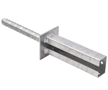 Анкер на стержне для столба забора 60х40.