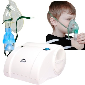 INHALATOR NEBULIZATOR TŁOKOWY DZIECI DOROSŁYCH