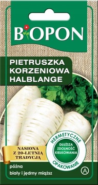 BIOPON nasiona Pietruszka Korzeniowa Halbange 3g